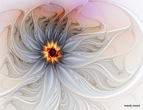 elegant fractal designs 15 in Elegant White Background Fractal Designs