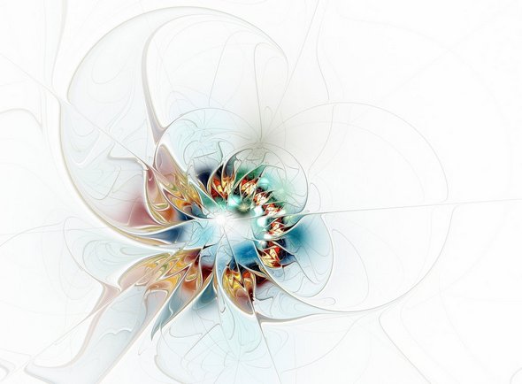 elegant fractal designs 16 in Elegant White Background Fractal Designs
