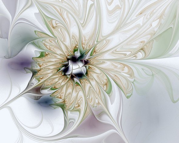elegant fractal designs 25 in Elegant White Background Fractal Designs