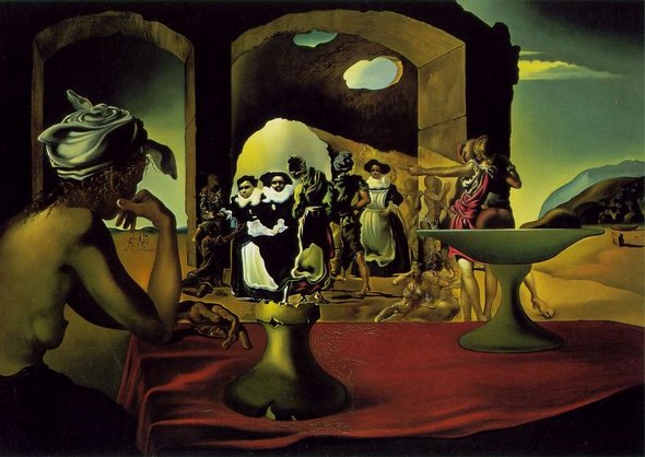 illusions through the paintings of salvador dali 06 in Illusions Through The Paintings Of Salvador Dali