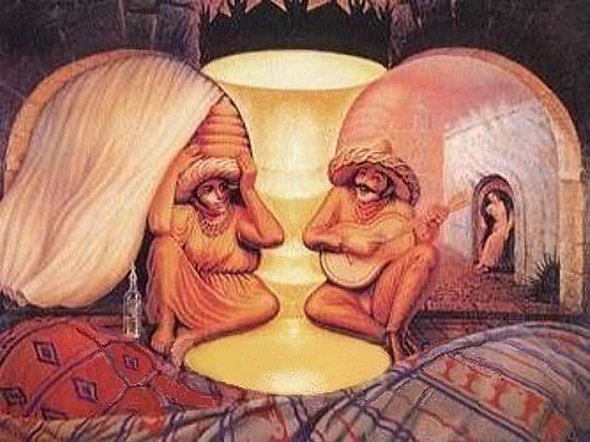 Salvador Dali couple