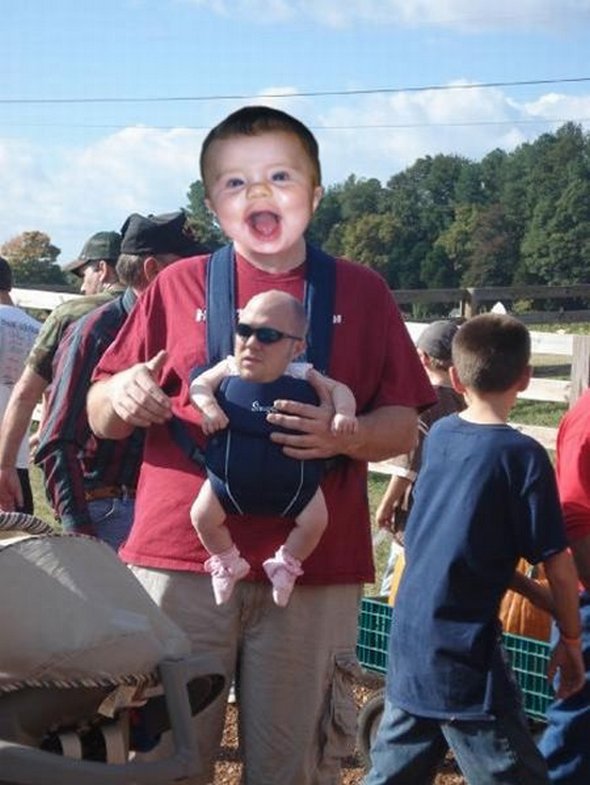 man baby 13 in Can Babies and Men Switch Roles?