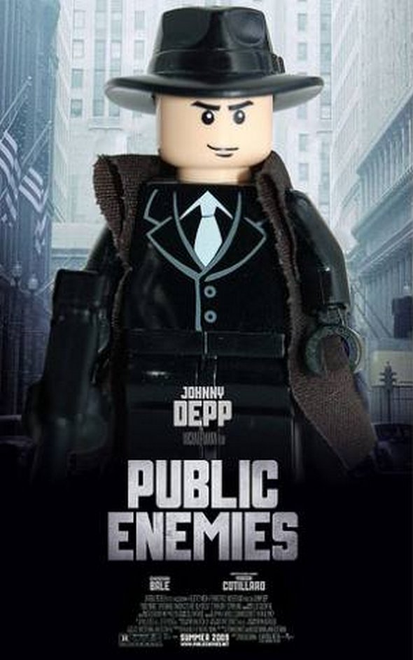 Legendary Movie Hits Posters Recreated Using Lego