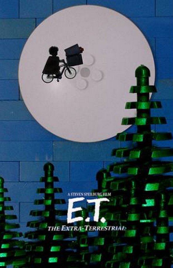 movie posters recreated with lego 02 in 25 Blockbuster Movies Posters Recreated Using Lego