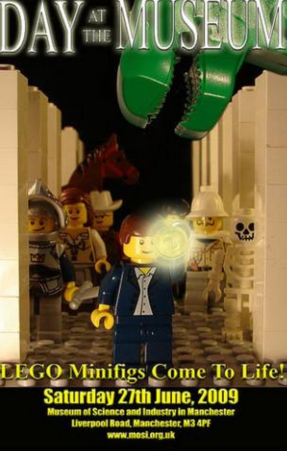 Legendary Movie Hits Posters Recreated Using Lego