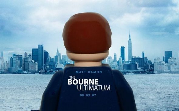 Legendary Movie Hits Posters Recreated Using Lego