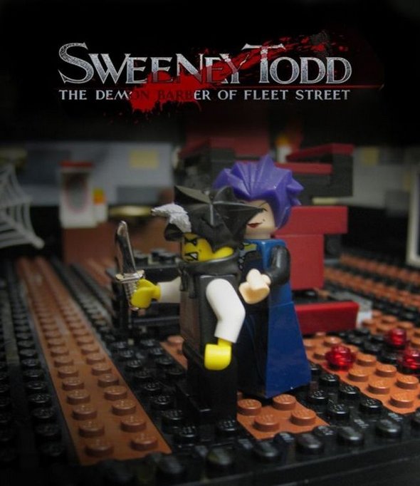 Legendary Movie Hits Posters Recreated Using Lego