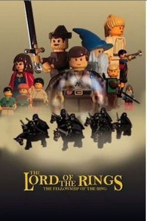 Legendary Movie Hits Posters Recreated Using Lego