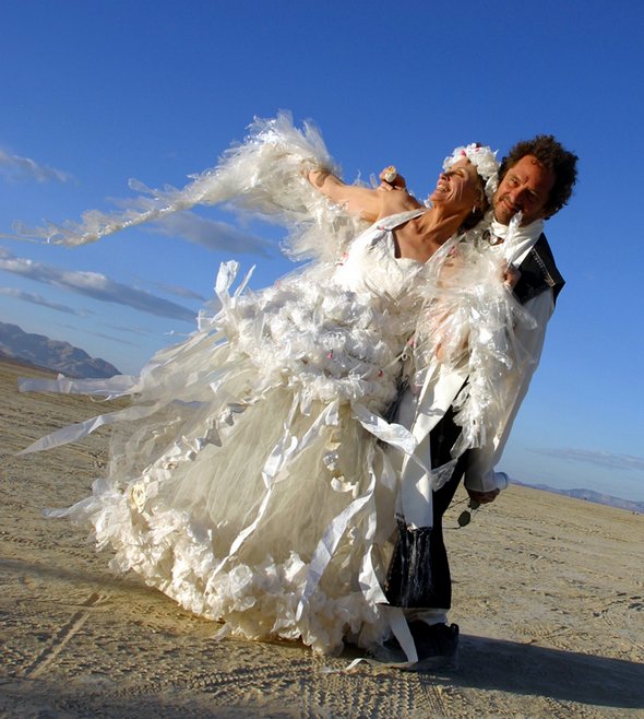 Strange And Unique Wedding Dress