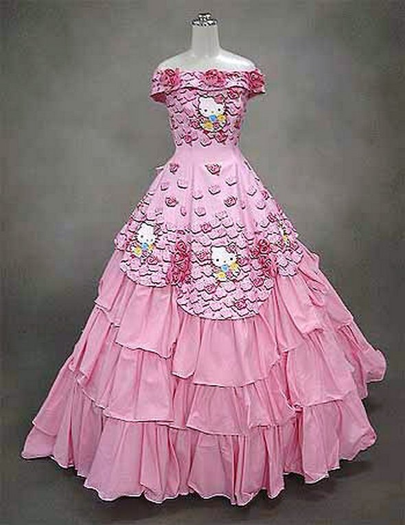 Strange And Unique Wedding Dress