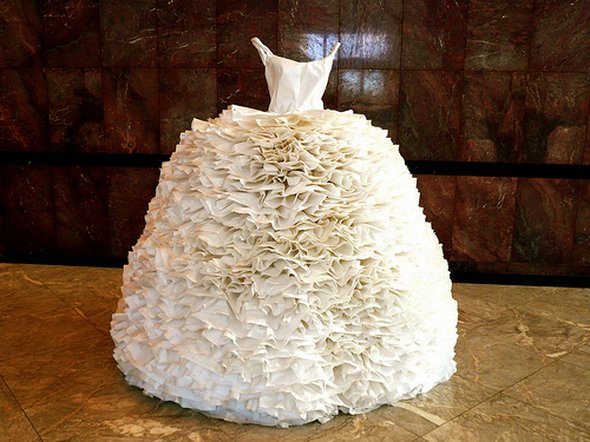 Strange And Unique Wedding Dress