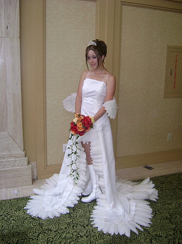 unusual wedding dress