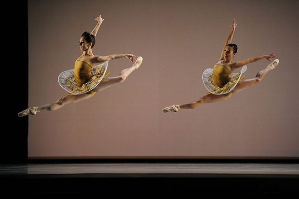 Amazing Ballet Figures Taken at The Right Moment