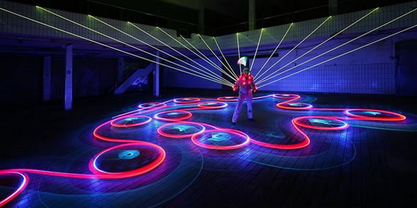 Amazing Light Drawings and Graffiti