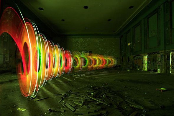 Amazing Light Drawings and Graffiti