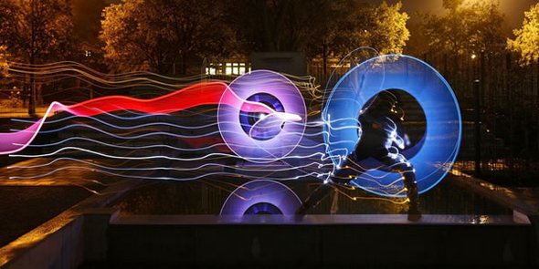 Amazing Light Drawings and Graffiti