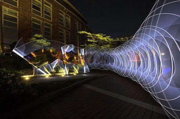 Amazing Light Drawings and Graffiti