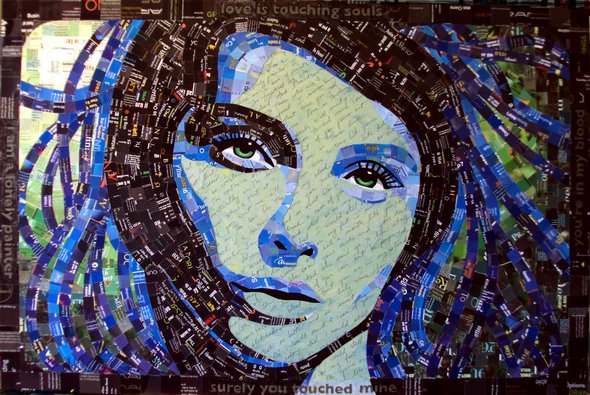 artwork by sandhi schimmel 11 in 100% Eco friendly Artwork by Sandhi Schimmel 