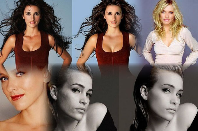 Celebrities Before and After Photoshop