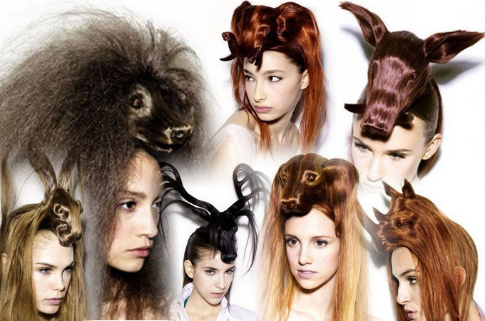 Go on, try these hairstyles if you dare…