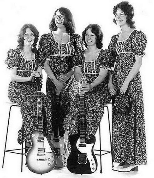 How Women Bands Looked Like a Few Decades Ago