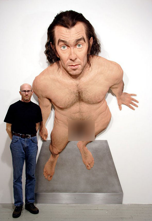 Stooped People in Hyper-real Sculptures of Evan Penny hyper real sculptures of evan penny 19 in Stooped People in Hyper real Sculptures of Evan Penny