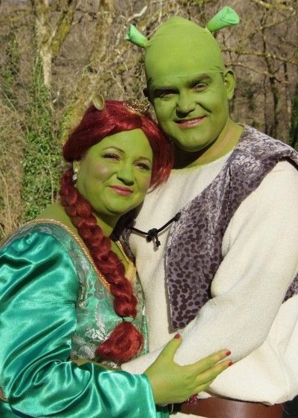 Real life Shrek Wedding?