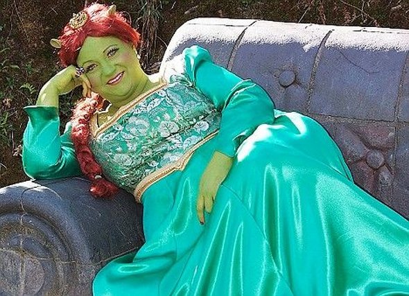 Real life Shrek Wedding?