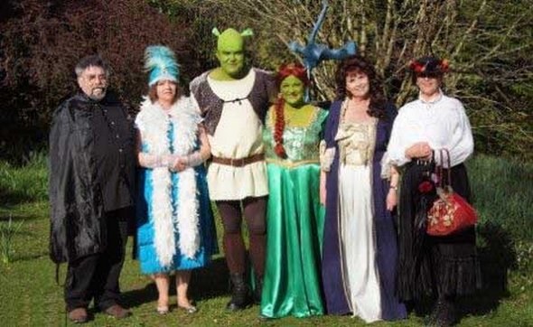 Real life Shrek Wedding?