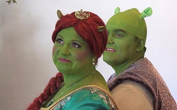 Real life Shrek Wedding?