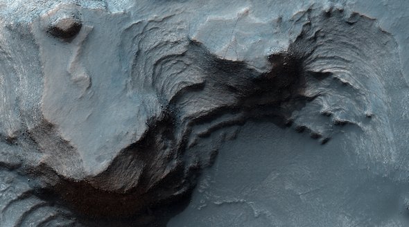 the landscapes from mars 18 in 35 Impossible Landscapes from Mars
