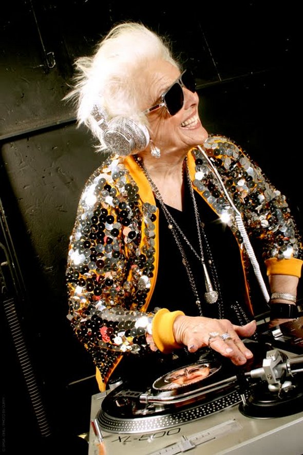 the oldest dj in the world 08 in The Oldest DJ in The World   70 Year Old Grandma 