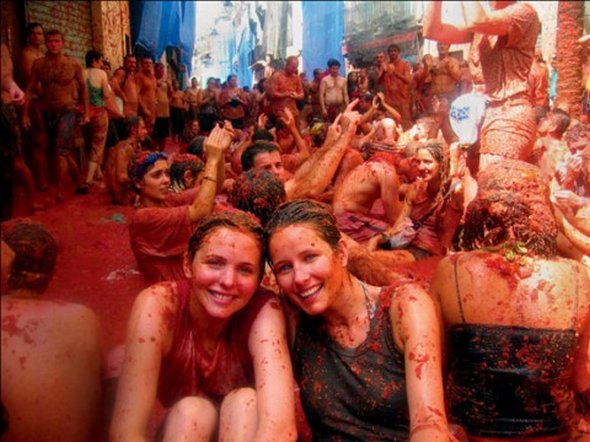 tomato fight festival 08 in Crazy Tomato Fight Festival   La Tomatina