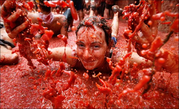 tomato fight festival 09 in Crazy Tomato Fight Festival   La Tomatina