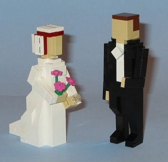 unique wedding cake toppers 08 in Unique Wedding Cake Toppers for Crazy 