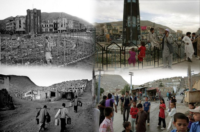 Afghanistan of 2010 vs Afghanistan of 1944 - Photo Comparison