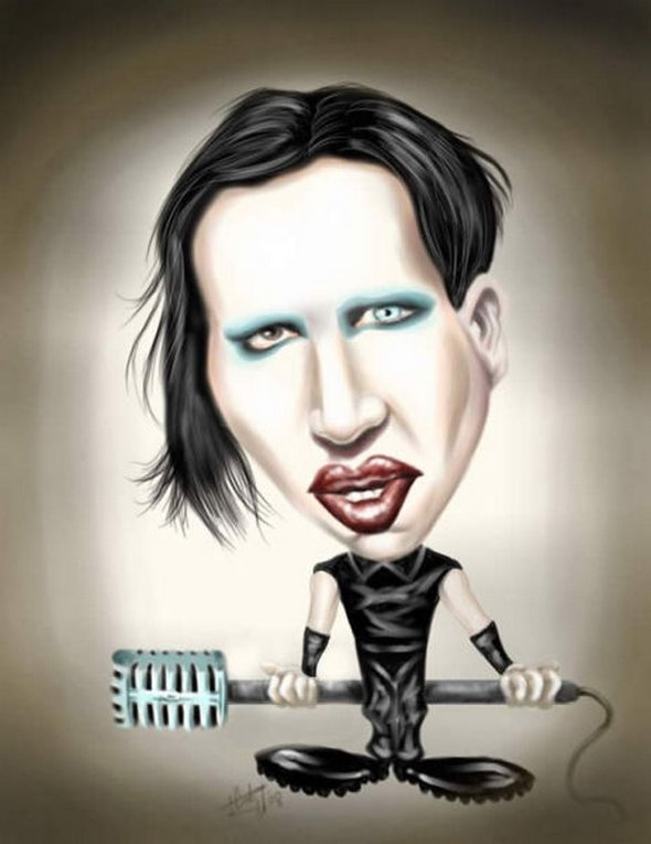 caricatures of the celebrities 09 in 31 Funny Caricatures of The Celebrities 