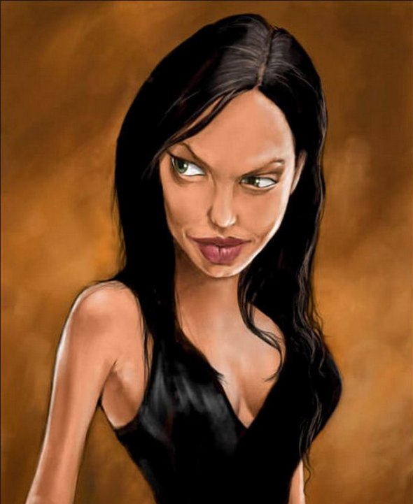 caricatures of the celebrities 15 in 31 Funny Caricatures of The Celebrities 