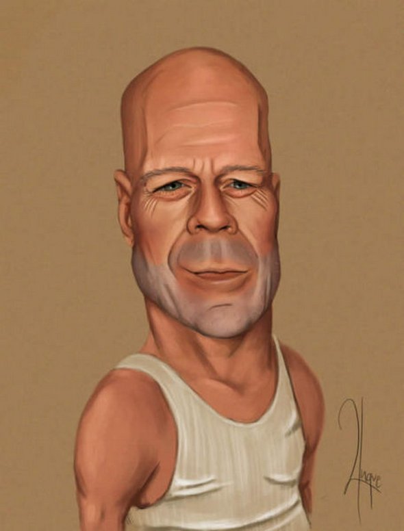 caricatures of celebrities. 31 Funny Caricatures of The