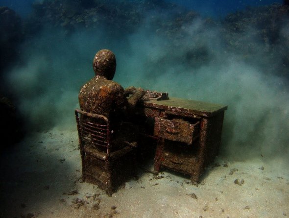 the underwater sculpture park 10 in The Underwater Sculpture Park