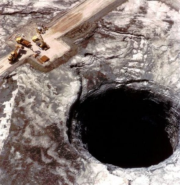 Mulberry, Florida, Sinkhole