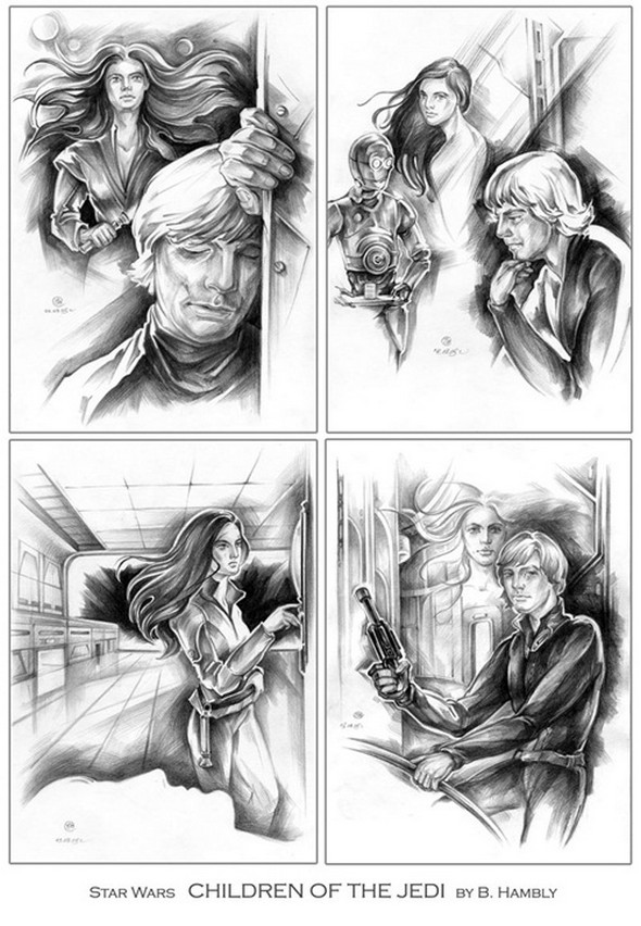 22 Awesome Star Wars Art star wars art 10 in 22 Awesome Star Wars Art