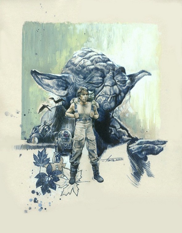22 Awesome Star Wars Art star wars art 11 in 22 Awesome Star Wars Art