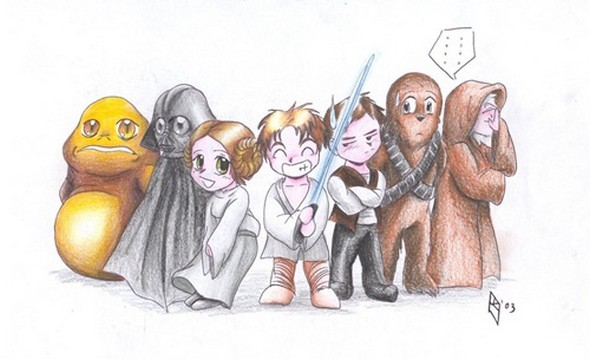 22 Awesome Star Wars Art star wars art 15 in 22 Awesome Star Wars Art