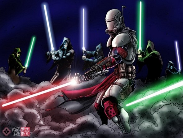 star wars art 16 in 22 Awesome Star Wars Art