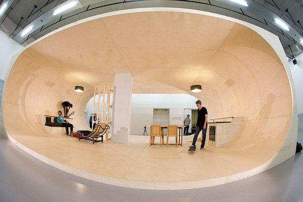 Skate Park Dream House Packed with Skateable Surfaces
