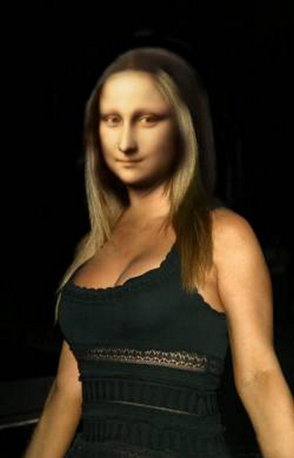 Mona Lisa Seen in a New Light mona lisa in new light 14 in Mona Lisa Seen in a New Light