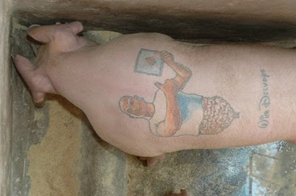 Tattooed Pigs by Wim Delvoye