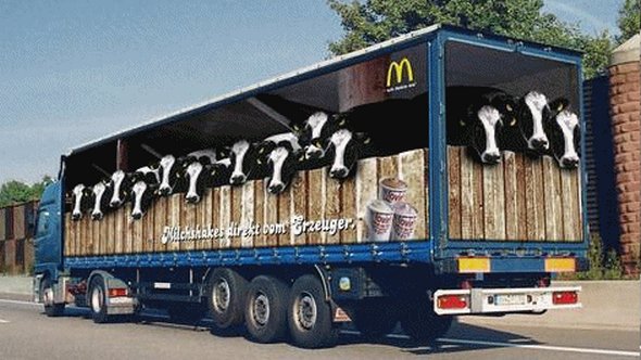 truck ad designs 05 in Funny 3D Truck Ad Designs