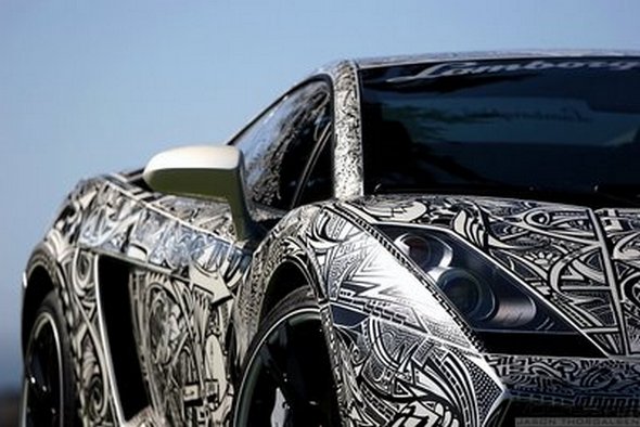 The Sharpie Lamborghini Gallardo